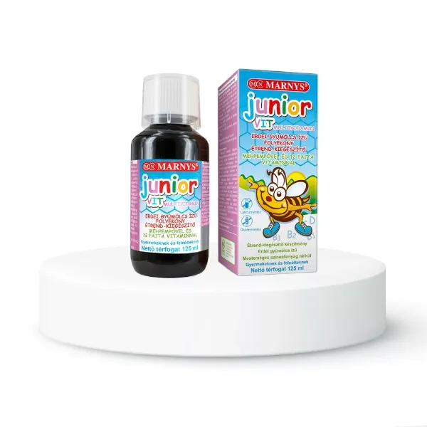 Marnys Junior Vit мултивитаминен сироп, 125 мл