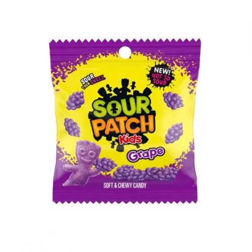 Sour Patch Kids Grape szőlő ízű savanyú gumicukor 101g