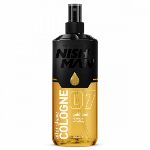 Nish Man After Shave Cologne, Gold One - 400 ml 